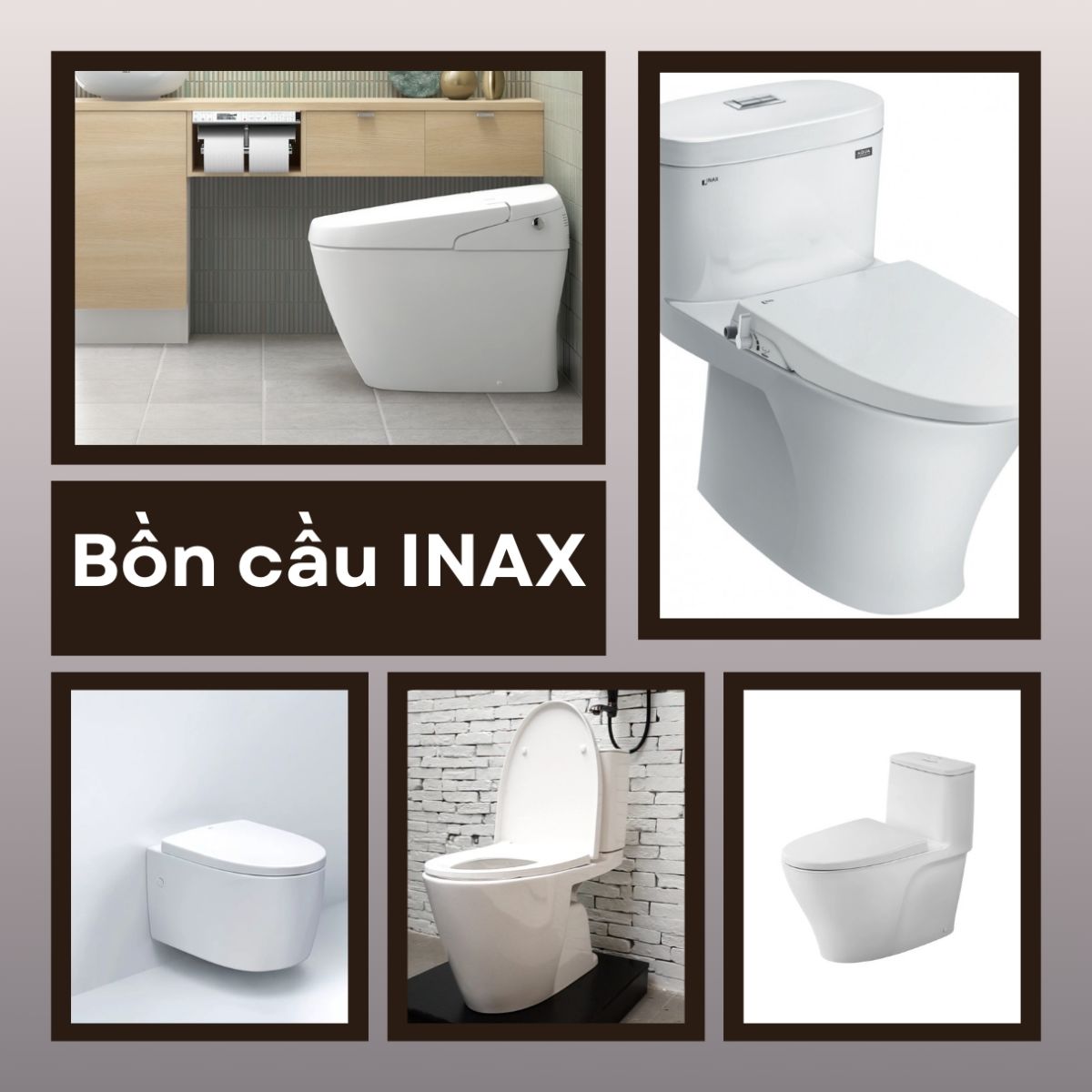 Các sản phẩm của INAX đều chú trọng thiết kế hiện đại, tích hợp công nghệ nhằm mang lại sự thoải mái và tiện nghi cho người dùng. 