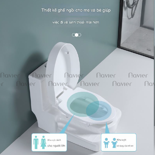 Sản phẩm bồn cầu được cải tiến hiện đại vừa tốt cho sức khỏe, vừa phù hợp cho cả người già, mẹ và bé…