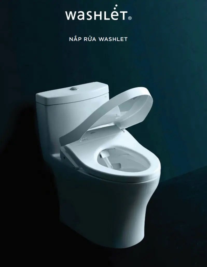 Bồn cầu TOTO Washlet là sự kết hợp giữa bồn cầu và nắp rửa thông minh, tích hợp đầy đủ các tính năng hiện đại tương tự bồn cầu Neorest.