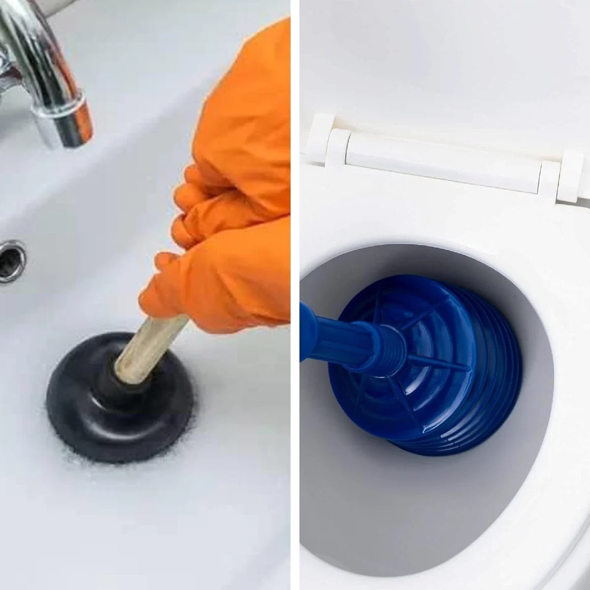 Chỉ nên dùng cây thông (thụt) bồn cầu trong những trường hợp tắc nghẽn nhẹ