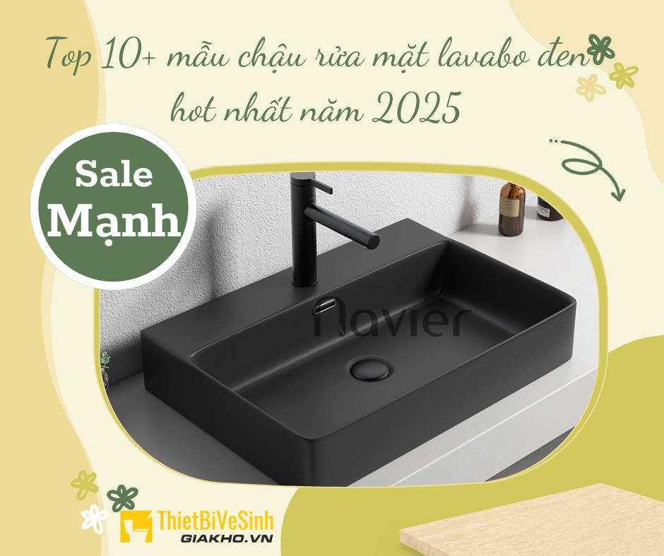 Thiết Bị Vệ Sinh Giá Kho là đơn vị chuyên phân phối lavabo đen chính hãng với giá tốt nhất thị trường cùng các chính sách bảo hành và hậu mãi hấp dẫn.