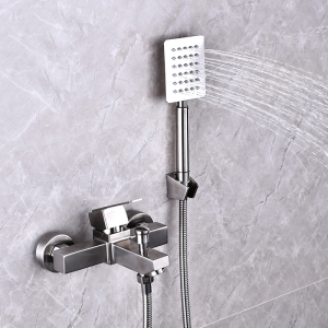 Củ sen nóng lạnh vuông inox304 Navier NV-602