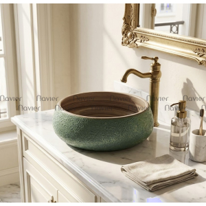 Chậu Lavabo Sứ Nghệ Thuật EVE-CĐ15