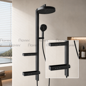 Sen Cây Tắm Nóng Lạnh Sơn Tĩnh Điện Thân Vuông Navier NV-760