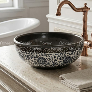Chậu Lavabo Sứ Nghệ Thuật EVE-CĐ03