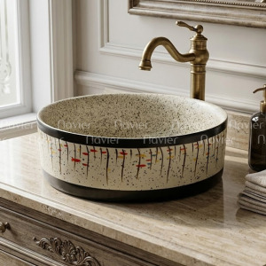 Chậu Lavabo Sứ Nghệ Thuật EV-CĐ26