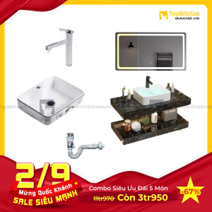 Combo Kệ Đá 2 tầng SIêu Tiết Kiệm Navier CBKD17
