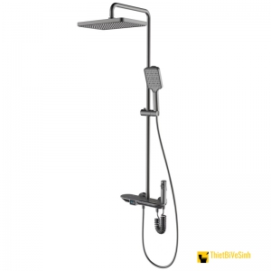 Sen Cây Tắm Nóng Lạnh Đồng Thau Phím Đàn Hiển Thị Nhiệt Độ Led NV-828