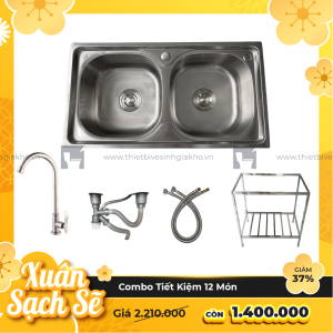 Combo Chân Chậu Chén Siêu Tiết Kiệm Navier CBF07