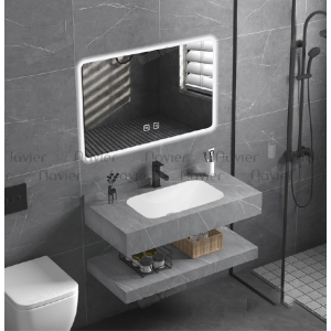Bộ Bàn Đá Lavabo Âm Tràn Viền Chống Trầy Navier NV-CB1310XTV