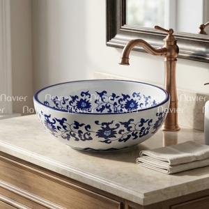 Chậu Lavabo Sứ Nghệ Thuật EVE-CĐ02