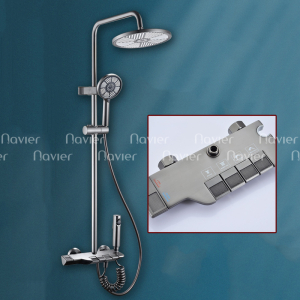 Sen Cây Tắm Nóng Lạnh Phím Đàn Đồng Thau Sơn Tĩnh Điện Navier NV-893