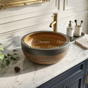 Chậu Lavabo Sứ Nghệ Thuật EVE-CĐ19