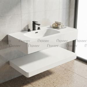 Bàn Đá Lavabo 2 Tầng Cao Cấp Navier NV-1316