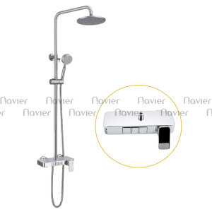 Sen Cây Tắm Nóng Lạnh Inox 304 Cao Cấp Navier NV-8031