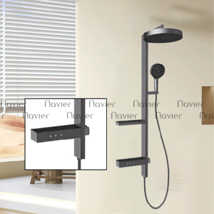 Sen Cây Tắm Nóng Lạnh Sơn Tĩnh Điện Thân Vuông Navier NV-760