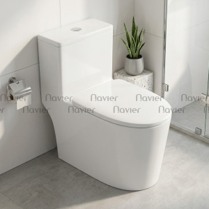 Bồn Cầu 1 Khối Cao Cấp Navier NV-1092