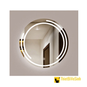 Gương Led Tròn 60x60 Tắt Mở Cảm Ứng NV-195