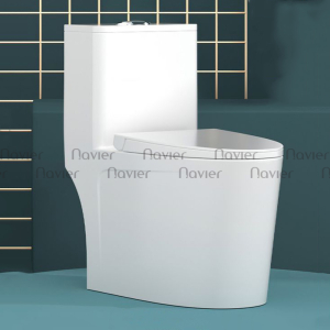 Bồn Cầu 1 Khối Nhập Khẩu Cao Cấp Navier NV-8151