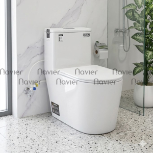Bồn Cầu Một Khối Cao Cấp Navier NV-1077