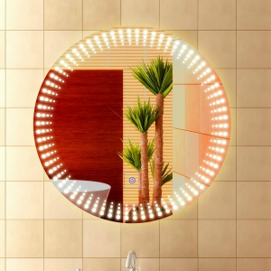Gương Led Trong 60x60 Cảm Ứng Hắt Ngoài NV-171