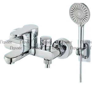 Củ Sen Nóng Lạnh Đồng Thau Mạ Crom Navier NV-833CR