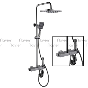 Sen Cây Tắm Nóng Lạnh Đồng Thau Cao Cấp Hiển Thị Nhiệt Độ Led NV-830