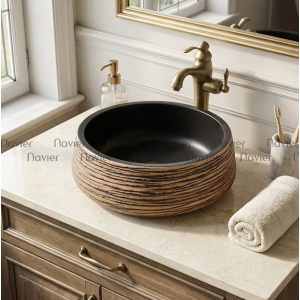 Chậu Lavabo Sứ Nghệ Thuật EV-CĐ10