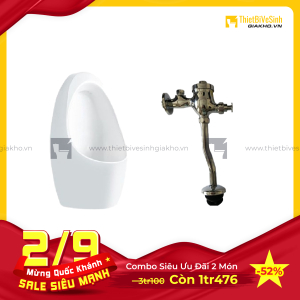 Combo Bồn Tiểu Siêu Tiết Kiệm Navier CBT01