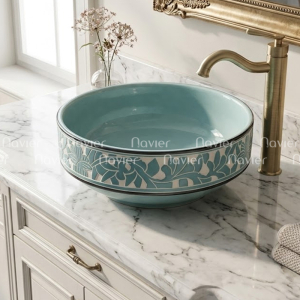 Chậu Lavabo Sứ Nghệ Thuật EVE-CĐ16