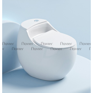 Bồn Cầu Khối Trứng Trắng Cao Cấp Navier NV-1053