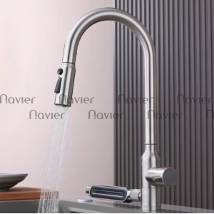 Vòi Rửa Chén Inox 304 Cao Cấp Navier NV-6069