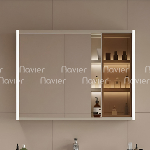 Tủ Gương Lavabo Nhựa PVC Navier NV-TG007