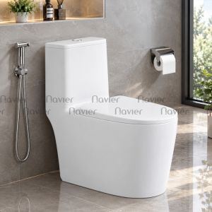 Bồn Cầu 1 Khối Cao Cấp Navier NV-S370