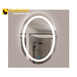 Gương Soi Đèn Led Hình Elip 50x70 Navier NV-182 Cao Cấp 
