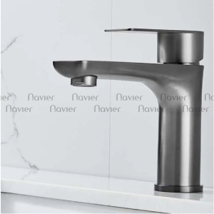 Vòi Lavabo Nóng Lạnh Inox Navier NV-716X