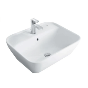 Chậu Lavabo Đặt Bàn Chữ Nhật Inax L-296V 