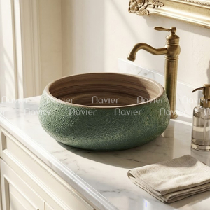 Chậu Lavabo Sứ Nghệ Thuật EVE-CĐ15