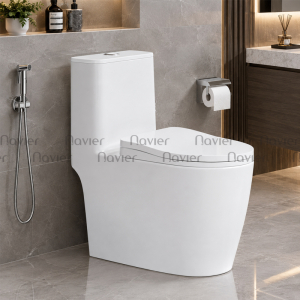 Bồn Cầu 1 Khối Cao Cấp Navier NV-S601