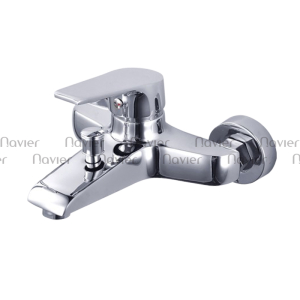 Củ sen nóng lạnh đồng thau mạ crome Navier NV-608