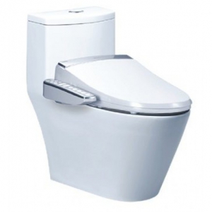 Bồn Cầu 1 Khối Nắp Điện Tử Caesar CD1363/TAF200H