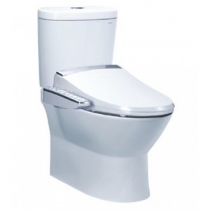 Bồn Cầu 2 Khối Nắp Rửa Điện Tử Thông Minh Chính Hãng Caesar CD1320/TAF200H