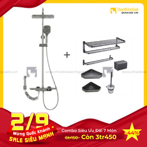 Combo Sen Tắm Cao Cấp Navier CBST0004