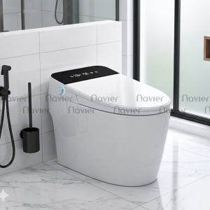 Bồn Cầu Thông Minh Phiên Bản Công Nghệ AI Cao Cấp Navier NV-1032