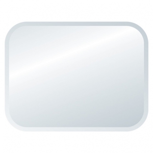 Gương Soi Trang Trí Hình Chữ Nhât Bo Cạnh  80x60 Navier NV-1409N