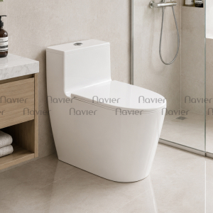 Bồn Cầu 1 Khối Cao Cấp Navier NV-1707