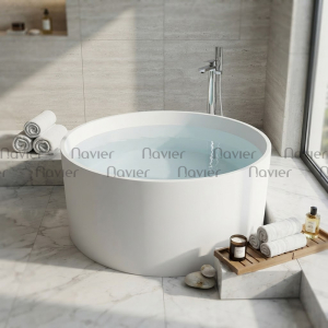 Bồn Tắm Đá Solid Surface Cao Cấp Navier NVB-6804