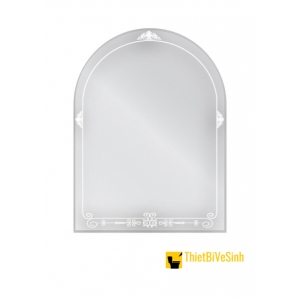 Gương Hình Vòm 45x60 Có Họa Tiết Navier NV-1405F