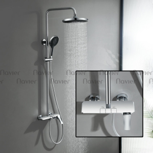 Sen Cây Tắm Nóng Lạnh Phím Đàn Đồng Thau Navier NV-762