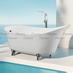 Bồn tắm ngồi chân yếm Caesar KT1160